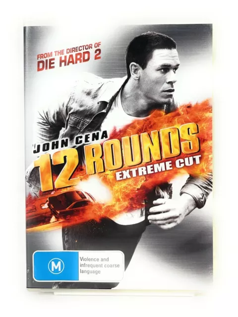 12 Rounds DVD PAL REGION 2 John Cena, Ashley Scott, Aidan Gillen, Steve  Harris