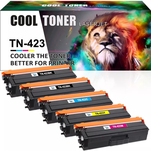 Lot TN423 Toner fits for Brother HL-L8260CDW L8360CDW MFC-L8690CDW DCP-L8410CDW