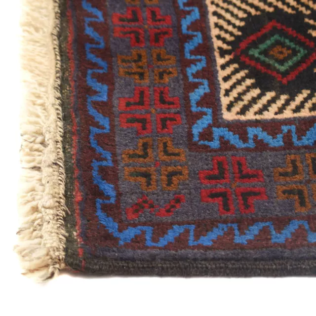 Beautiful Oriental Hand-knotted Prayer Rug Afghan Wool Rug 121x75cm {w11815} 3