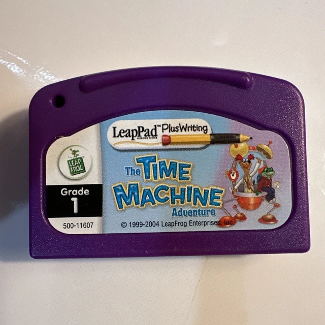 LEAP FROG LEAPPAD Plus Writing The Time Machine Adventure Cartridge 1st ...