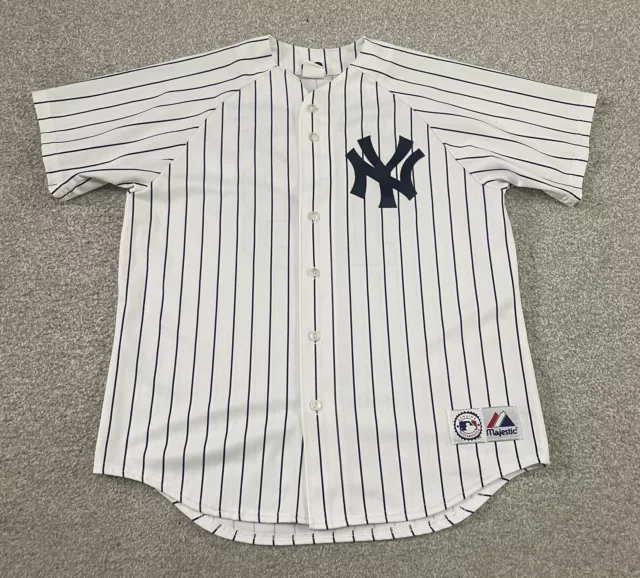 Maglietta New York Yankees Majestic Baseball MLB Alex Rodriguez #13 Taglia XL