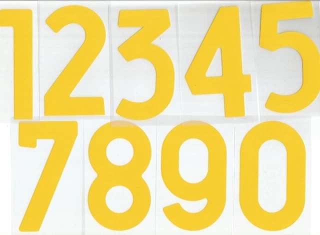 Numeri Maglia Da Applicare Numeri Termosaldabili Intagliati Per T