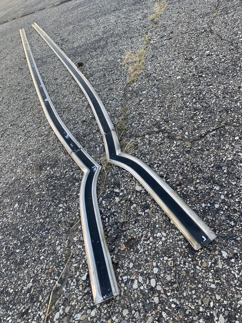 Dodge Sweptside Pickup Truck Bed Side Trim Moldings