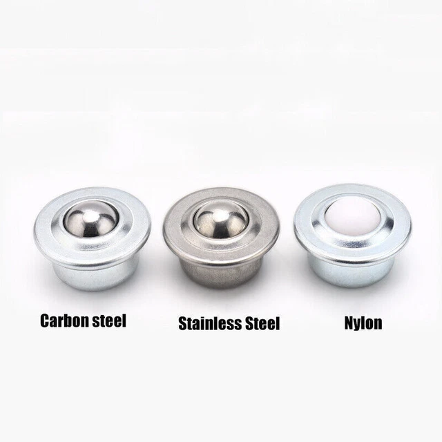 Colli Guida A Rulli - Portata 40 Kg - Rullo Flangiato In Acciaio Con - Foto 6