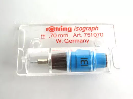 rotring 751070 Zeichenkegel 0,70mm für Tuschefüller isograph OVP 0,70 mm Nib