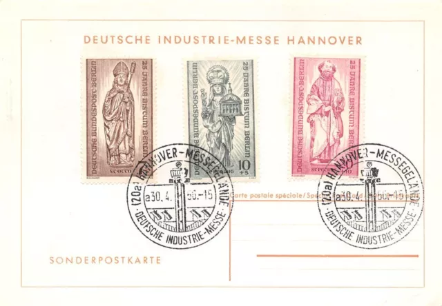 747389) Bund / Berlin Soka dt. Industrie Messe Hannover 1956