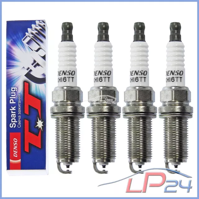 4X Denso Bougie D'allumage Twin Tip Pour Kia Sportage Sl 2.0 10-