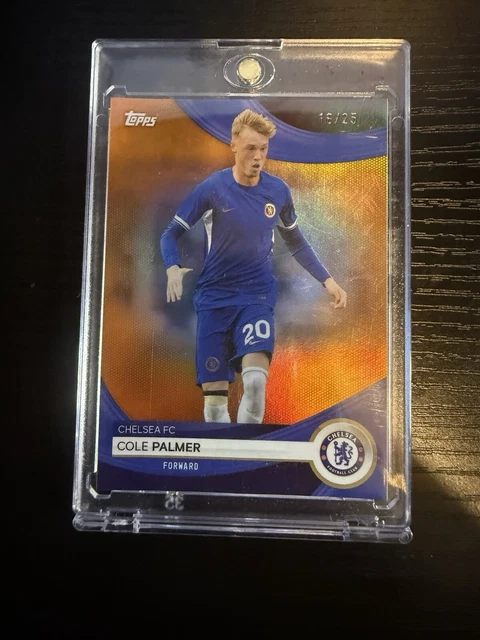 2025 Topps UCC Cole Palmer Auto（COLE PALMER SOCCER CARDS）