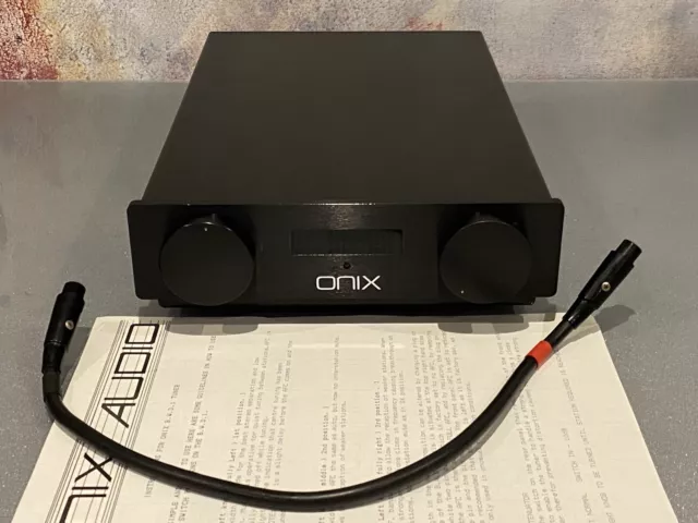 ONIX FM Tuner B.W.D.1 Powered by OA21 Amplfier Cable/Manual/Working/Exceptional