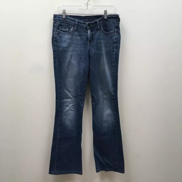 LUCKY BRAND CLASSIC Rider Jeans Womens 6/28 Blue Dark Wash Made in USA  Cotton $13.99 - PicClick