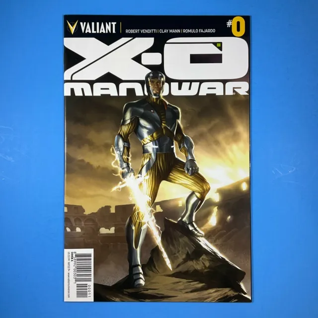 X-O Manowar #0 Cover A First Printing VALIANT COMICS 2014