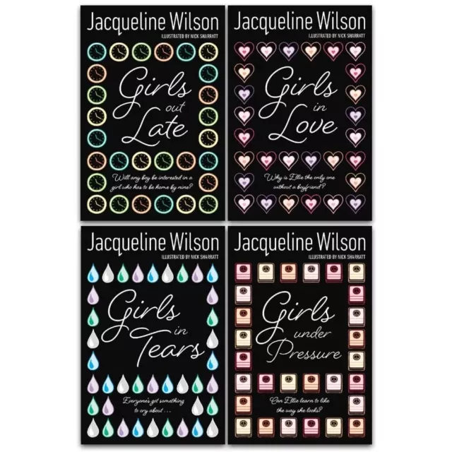 Girls Series By Jacqueline Wilson 4 Books Collection Set - Ages 12-17 -Paperback