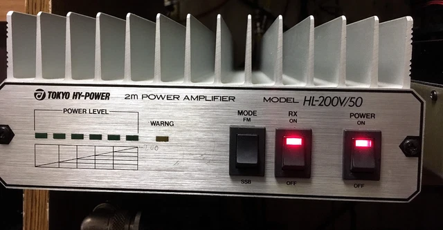 TOKYO HY-POWER HL-200 V / 50 2m VHF AMPLIFIER - ONE OF THE BEST