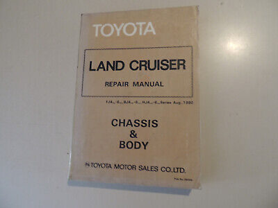 Officina Manuale TOYOTA LAND CRUISER FJ 40/43/45 anno 1975-1980 riproduzione autorizzata 
