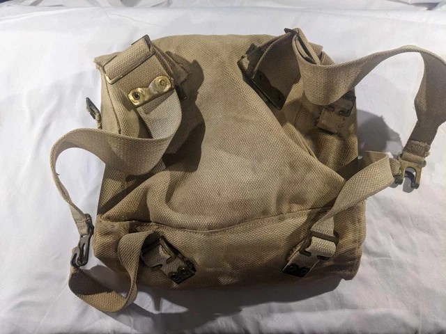 WW2 WWII CANADIAN Canada British Pattern 37 P37 Webbing Small Pack $60. ...