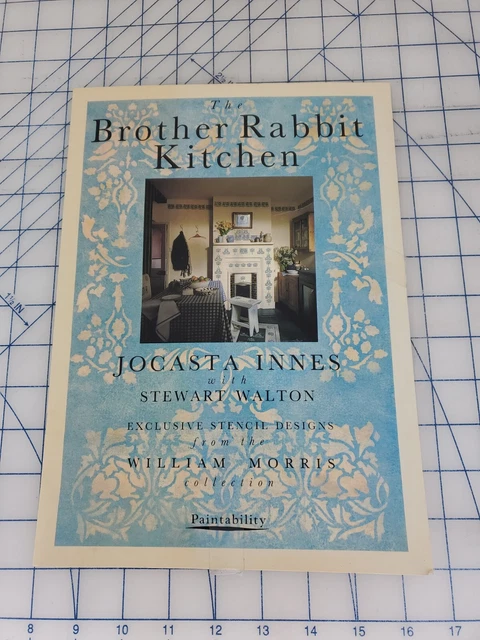 William Morris BROTHER CONEJO COCINA Yocasta Innes Diseño de Plantilla NUEVO
