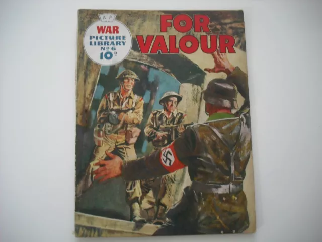 War Picture Library Comic   No 6 VG