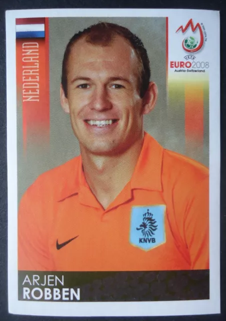 Panini 271 Arjen Robben Niederlande UEFA Euro 2008 Austria - Switzerland