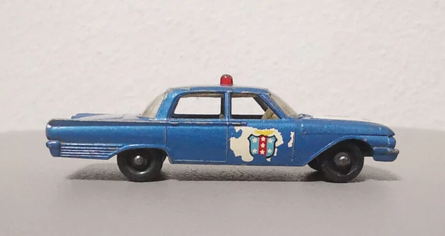 MATCHBOX LESNEY EVENING News Van 42 No Majorette No Hotwheels No Polistil EUR 100,00 - FR