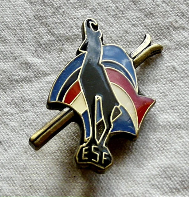 Insigne Ancien Ski Chamois Bronze - Occasion France