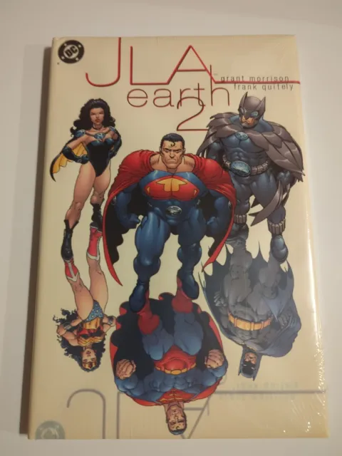JLA: Earth 2 Grant Morrison Frank Quitely DC Comics 2000 HC TPB Graphic Novel!