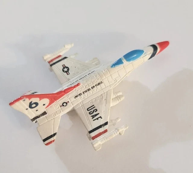 MICRO MACHINES MILITARY Aircraft F16 Fighting Falcon Thunderbird 6