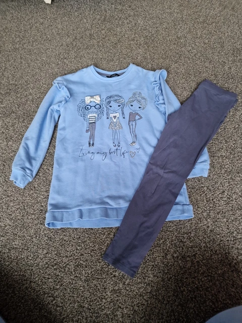 Girls Jumper And Leggings Outfit 9-10