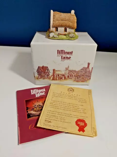 Lilliput Lane Limited Collectible Miniature:  1991 Bro Dawel Figurine