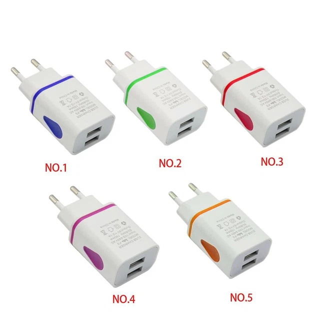USB Wall Chargers Charging Head Wear-resistant Supplies Power Adapter