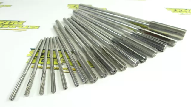 Lot Of 17 Assorted Hss Chucking Reamers .1800" To .6895" Morse Ap Yankee L&I Lot Of 17 Assorted Hss Chucking Reamers .1800" To .6895" Morse Ap Yankee L&I