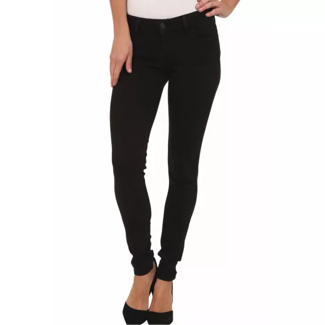 LEVI STRAUSS WOMENS 535 soft black super skinny ultra stretch jean leggings  Z4BK £ - PicClick UK