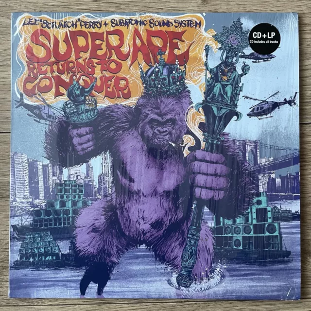 Rare Lee Scratch Perry Super Ape Returns To Conquer 1st Vinyl LP Numbered & CD