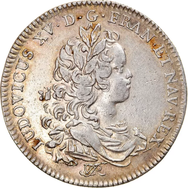 [#857744] France, Jeton, Louis XV, États de Languedoc, History, 1721, Occitanie,