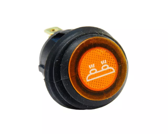 Kfz-Zugschalter Schalter mit oranger Beleuchtung 12V/6A