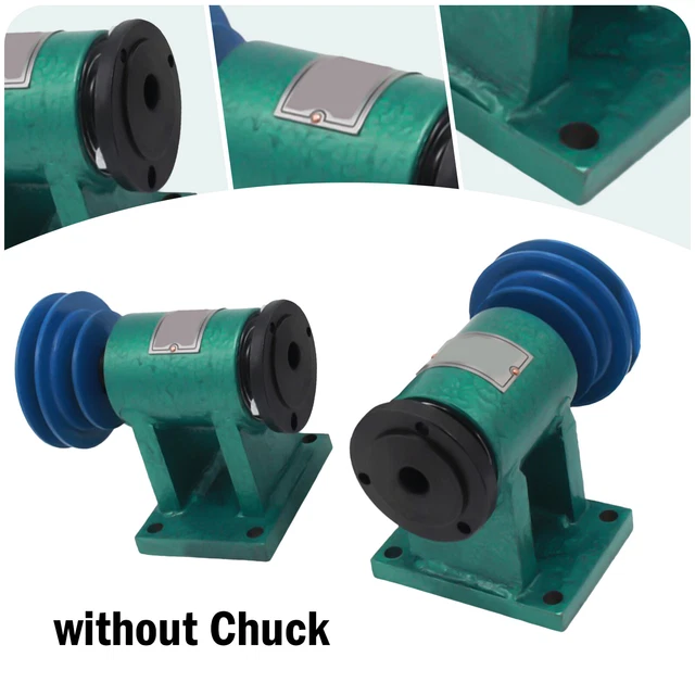 DIY METAL LATHE Spindle Instrument Industrial Lathe 4Jaw Chuck Desktop