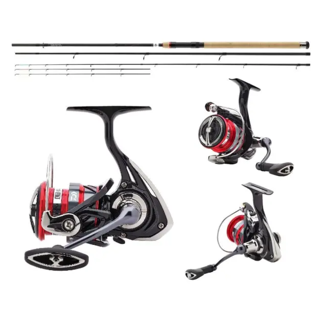 Daiwa Ninja Feedercombo 330 Ninja X Feeder 3,30m 120g + Ninja LT 4000 Set