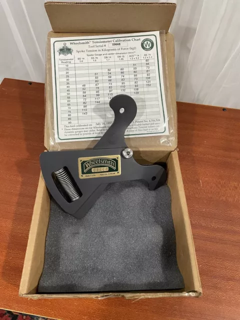 Wheelsmith Tensiometer Bicycle Spoke Tension Gauge
