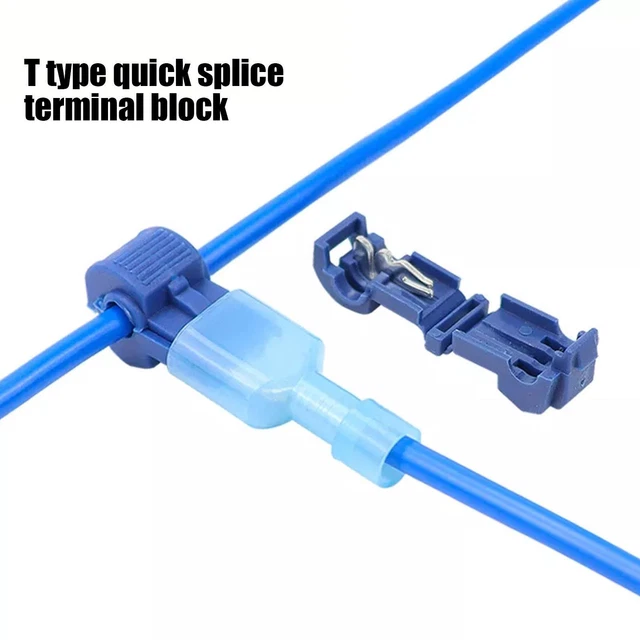 10Pcs Wire Terminal Quick Connector Break-Free Wire Lossless Connector P7K1