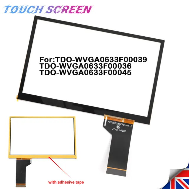6,5'' bright Touch Screen Digitizer for VW STD2 MIB 682 200 Car Radio Multimedia
