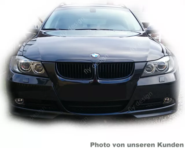 Frontsplitter passend für BMW E90 E91 vor LCI, Frontspoiler lip