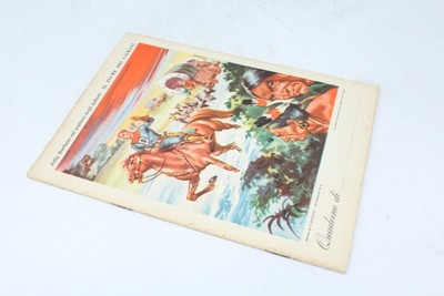 1954 Quaderno Pubblicitario Ed Jolly DURBANS sul sentiero degli Indiani CISA 