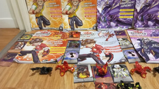 Lot Bakugan +cartes+ fascicules neufs