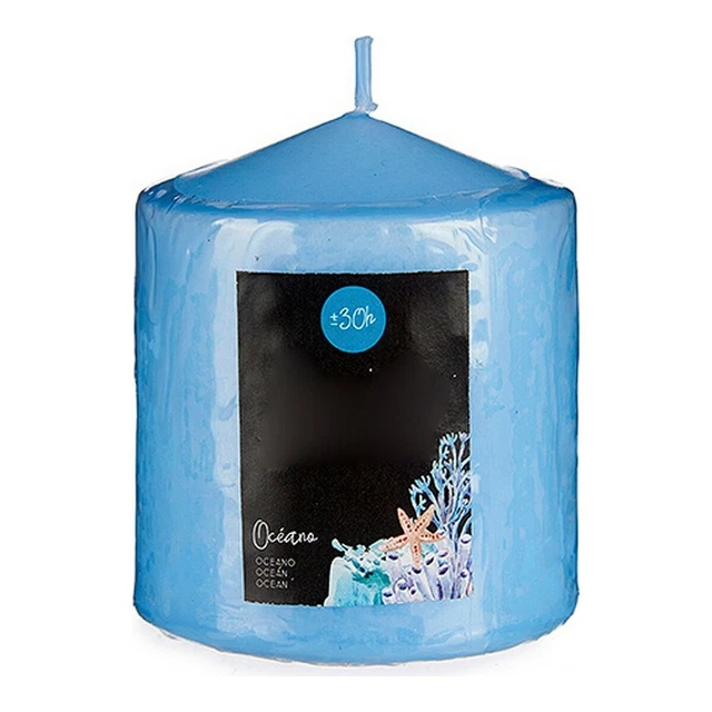Vela Océano Azul [7 x 8 x 7 cm]