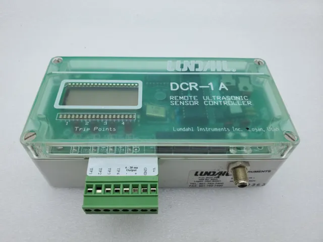 Lundahl DCR-1A Remote Ultrasonic Sensor Controller (No Cord)