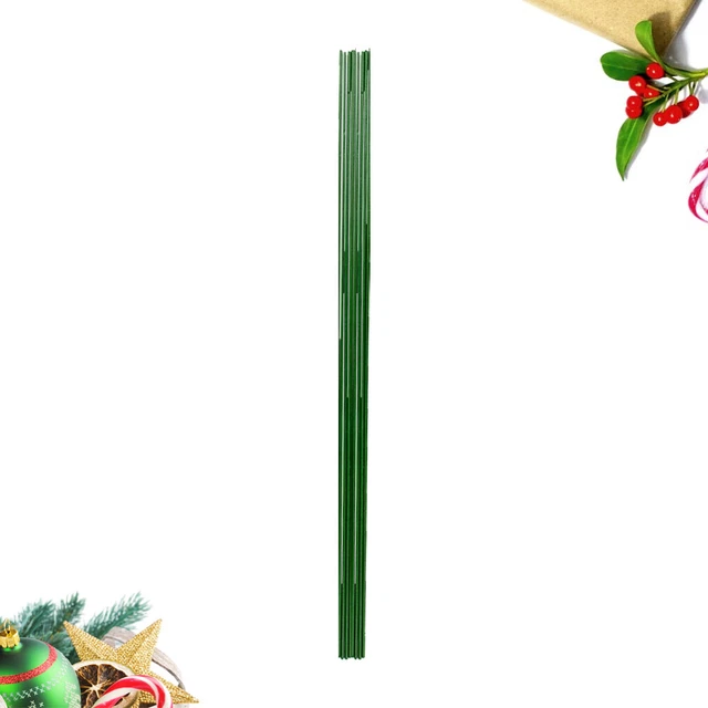 100 PCS Calibro Filo Floreale Steli Verdi Per Avvolgere Fiori