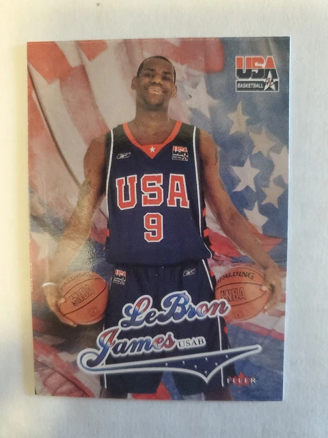 2004 fleer lebron james