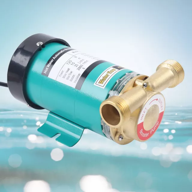 Pompa elettrica home boost pompa doccia boost acqua calda 120 W presa 1