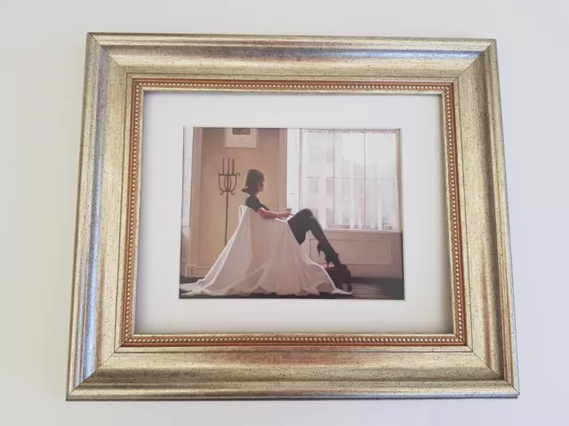 Jack Vettriano SILVER Chunky Framed In Thoughts Of You picture