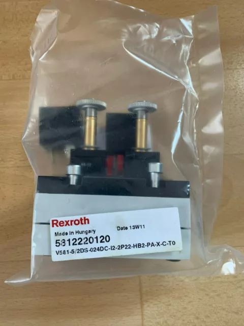 Rexroth Aventics  5812220120 - V581-5/2Ds-024Dc-I2-2P22-Hb2-Pa-X-C-T0  Neuf/ New 2