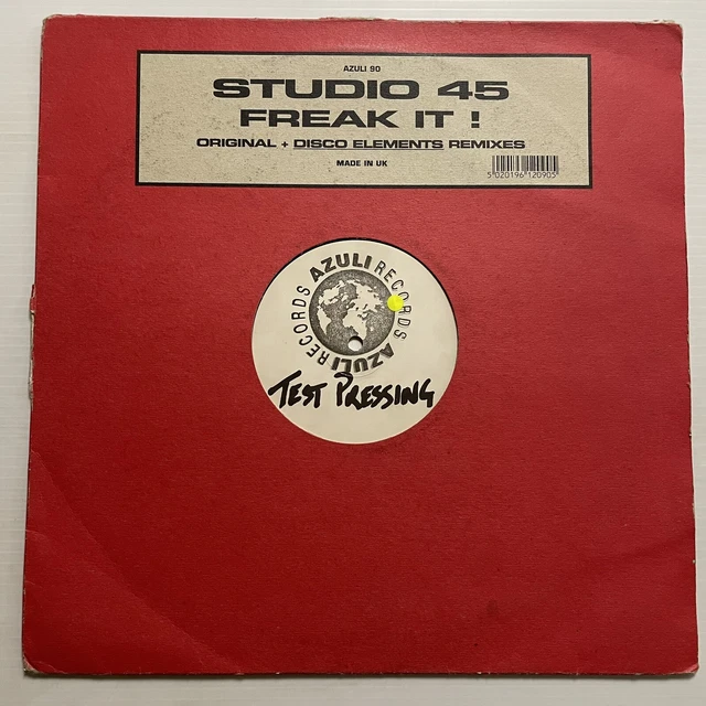STUDIO 45 - Freak It ! (Original + Disco Elements Remixes